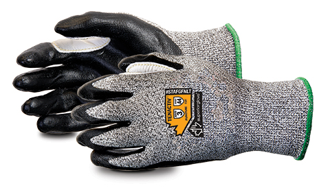 #STAFGFNLT - Superior Glove® TenActiv™ 13-Gauge Cut-Resistant Glove with Foam Nitrile Palms and Reinforced Thumbs